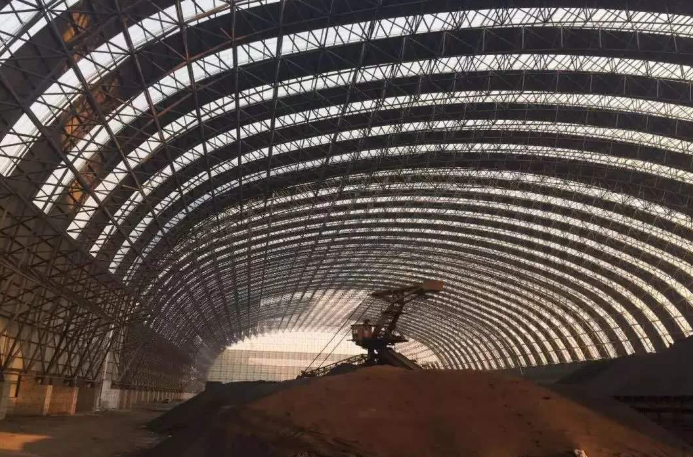 九江概述原料场封闭技术的特点和类型